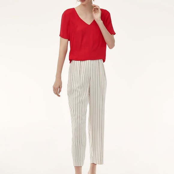 Red Babaton Randy Blouse - Picture 2 of 2